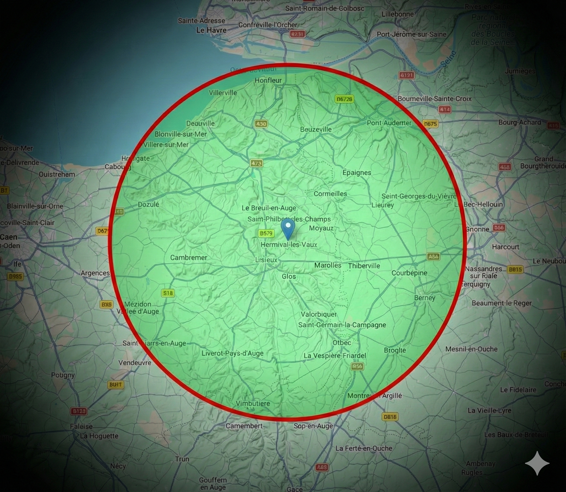 Zone intervention Normandie